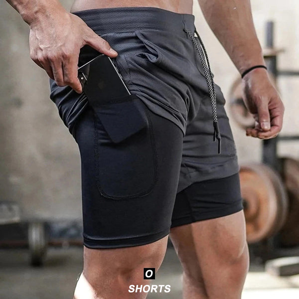 Athleisure Phone Holder Men Ultimate Shorts