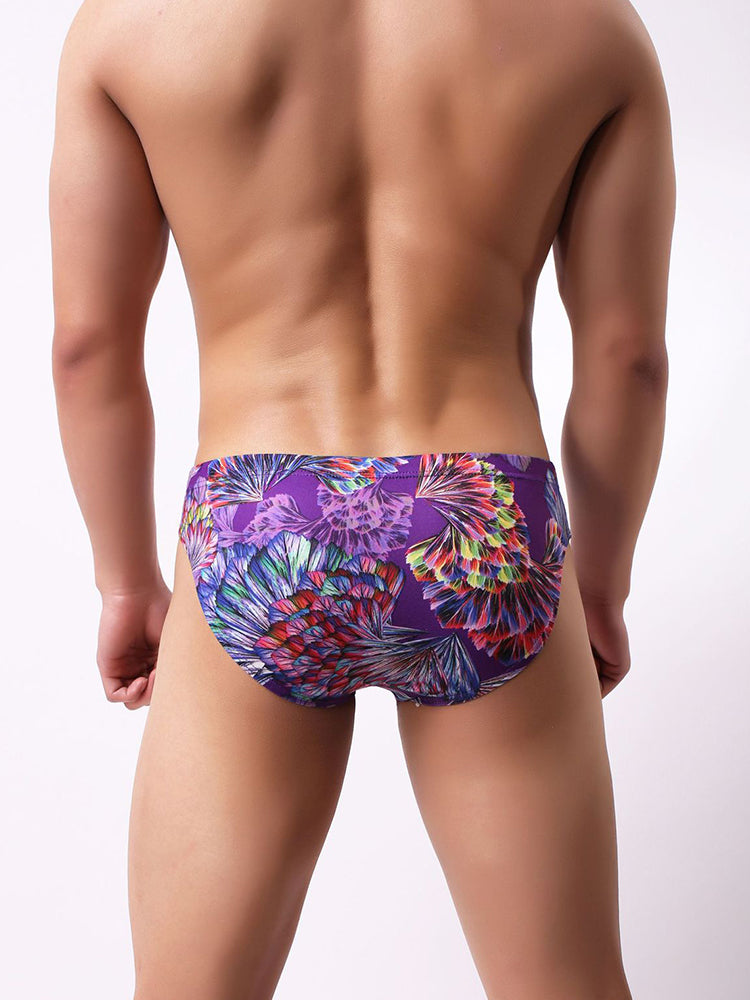 3 Pack Men's Printing U Convex Pouch Pouch Briefs