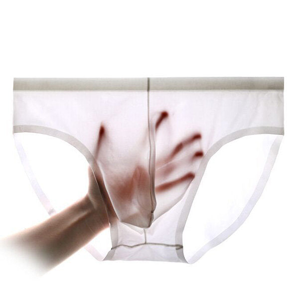 Casual Breathable Ice Silk Breathable Seamless Briefs