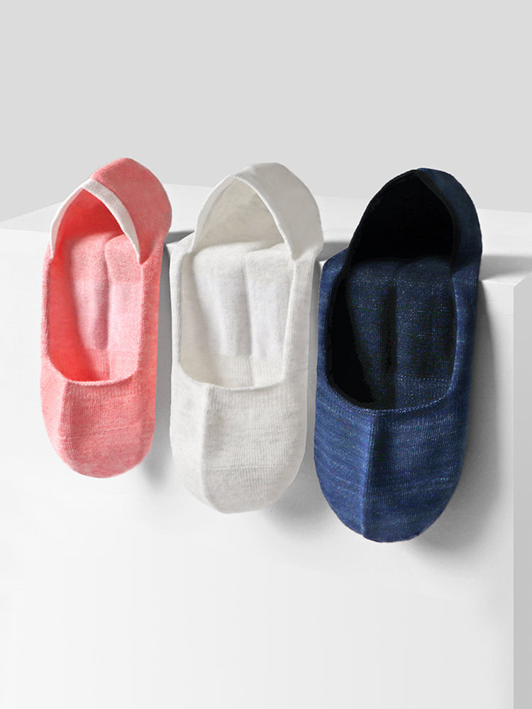 4 Pack Men's Low Cut No Show Socks