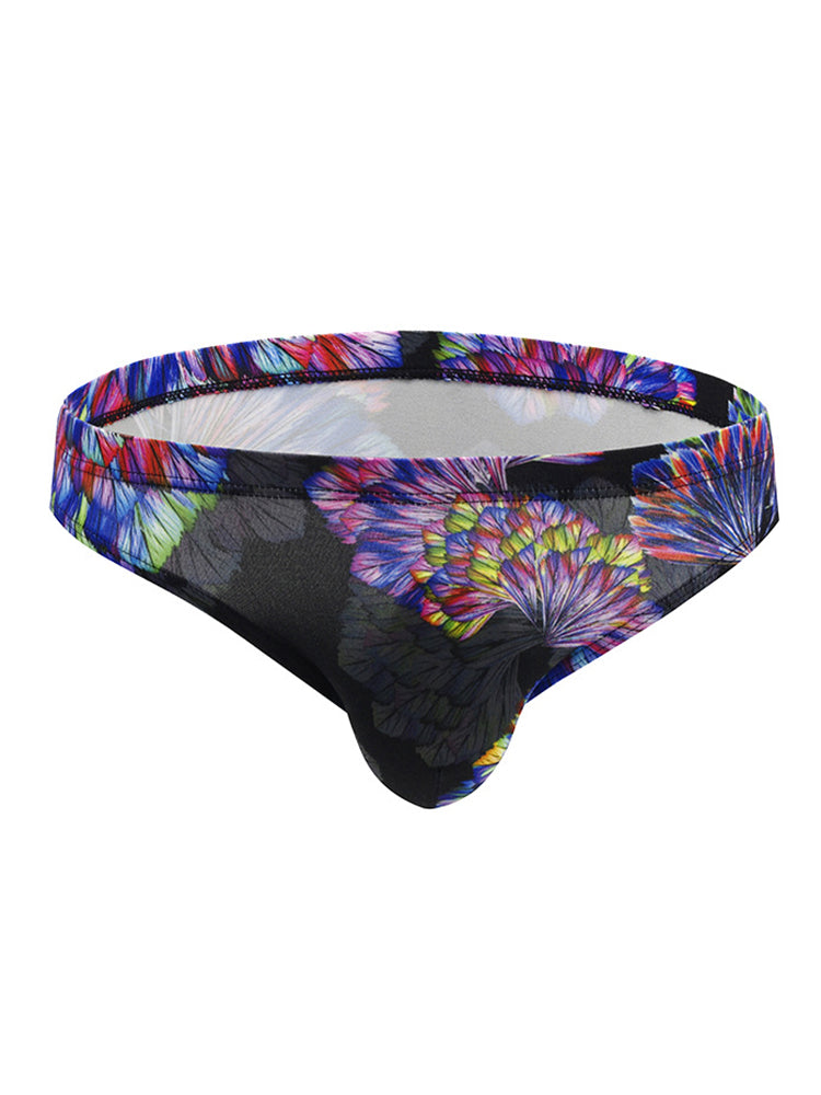 3 Pack Men's Printing U Convex Pouch Pouch Briefs