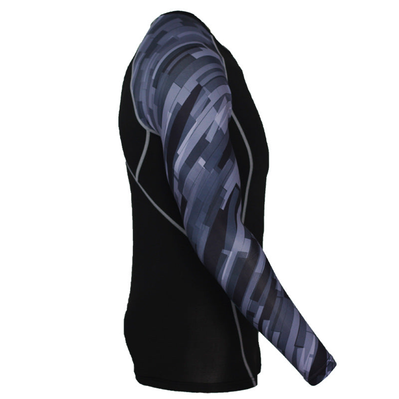 Mens Breathable Sport Long Sleeve T-Shirt