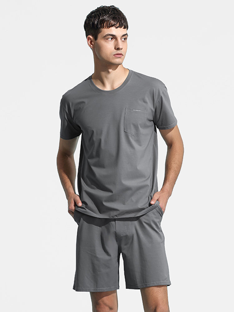 Men's Loungewear Cotton Sleep Shorts