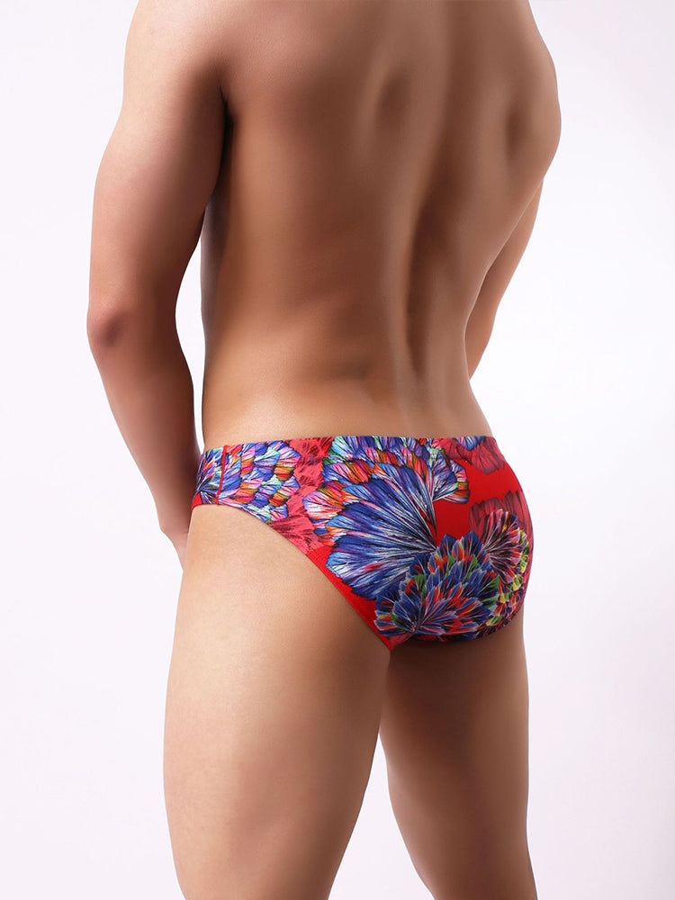 3 Pack Men's Printing U Convex Pouch Pouch Briefs