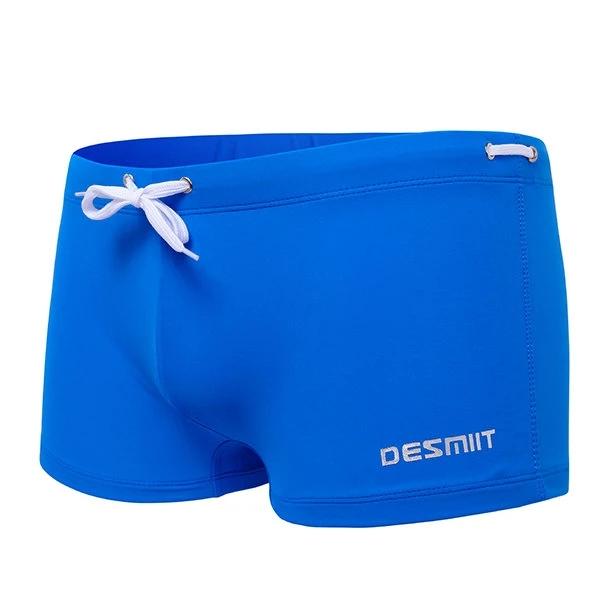 Men's Sexy Breathable Boxer Swim Trunks