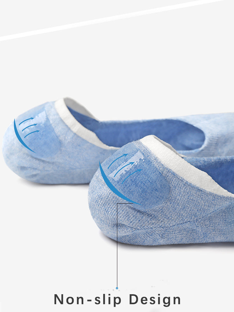 4 Pack Men's Low Cut No Show Socks