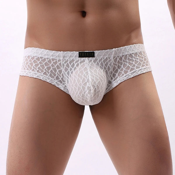 Men's Low Waist U Convex Pouch Briefs