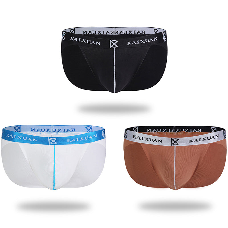 3 Pack Cool Modal Trackless Support Pouch Briefs