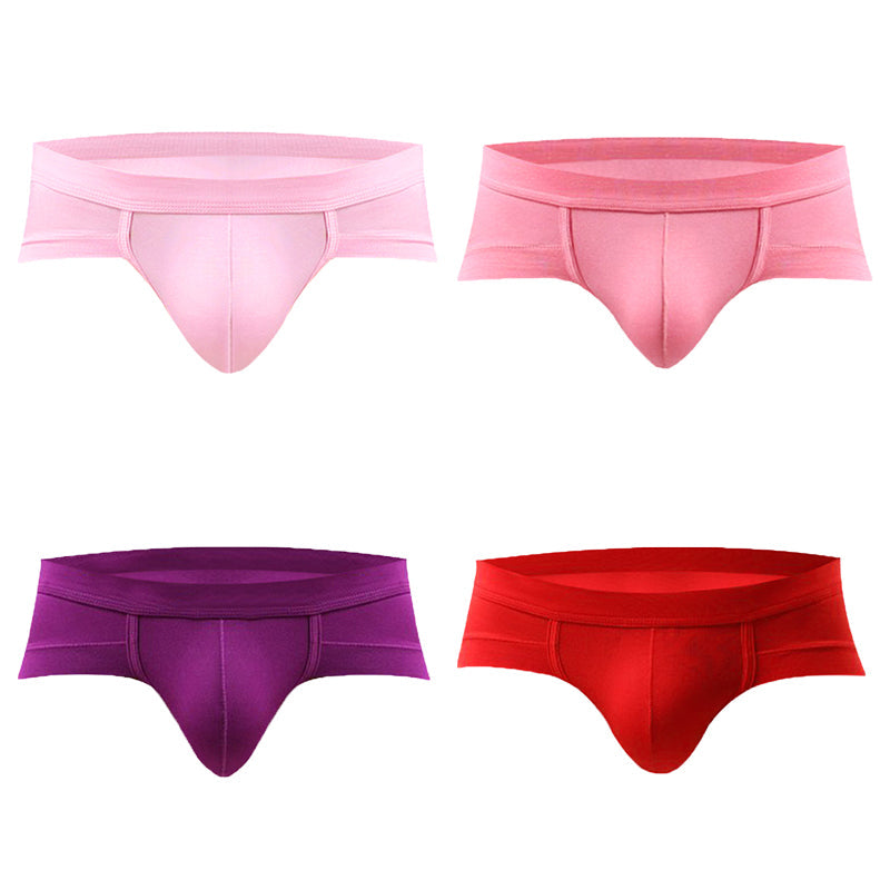 4 Pack Modal Soft Breathable Support Pouch Underwear
