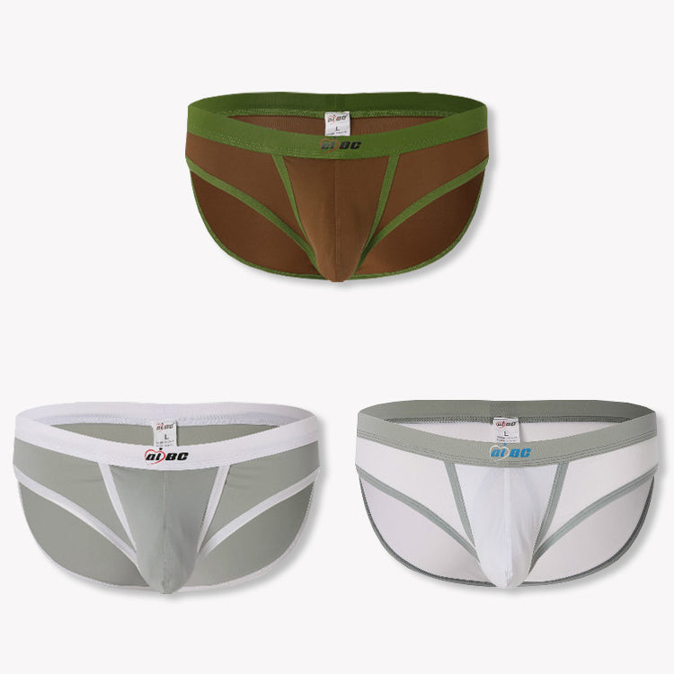 3 Pack Cooling Men's Brief With Separate Ball Pouch