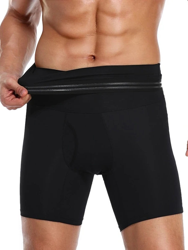 Mens Separated Pouch Butt Lift Shapewear Boxers