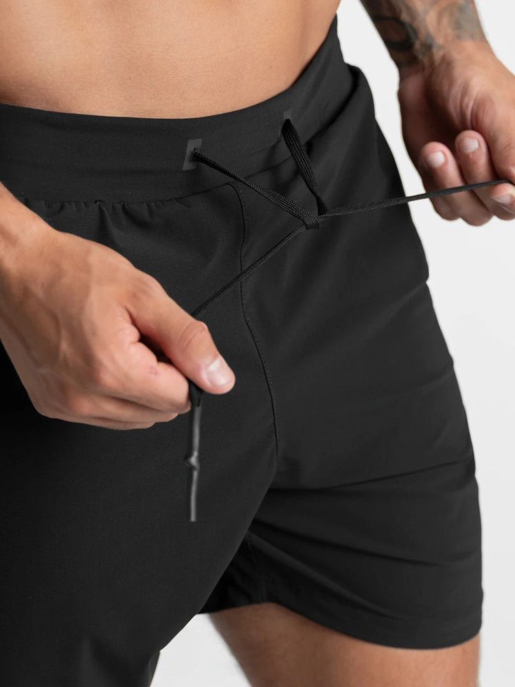 Men's Drawstring Workout Running Shorts