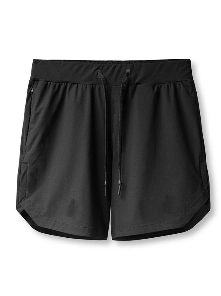 Men's Drawstring Workout Running Shorts