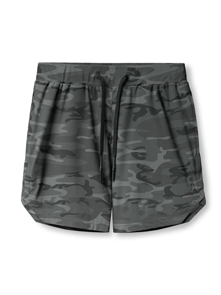 Men's Drawstring Workout Running Shorts