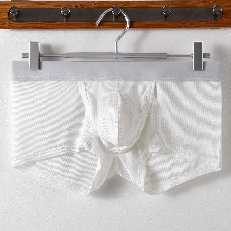 3 Pack Ribbed Separate Support Pouch Boxer Briefs