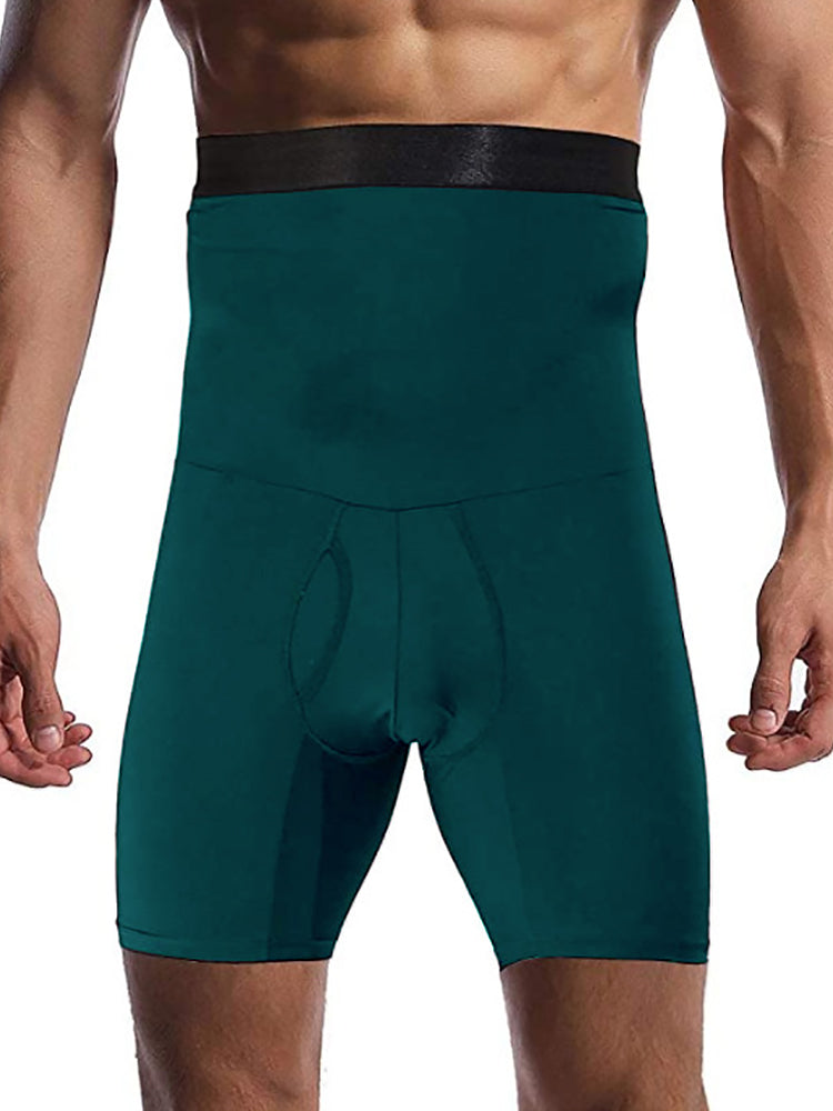 Mens Separated Pouch Butt Lift Shapewear Boxers