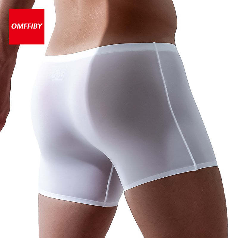3 Pack Cool Trackless Thin Pouch Men's Boxer Briefs