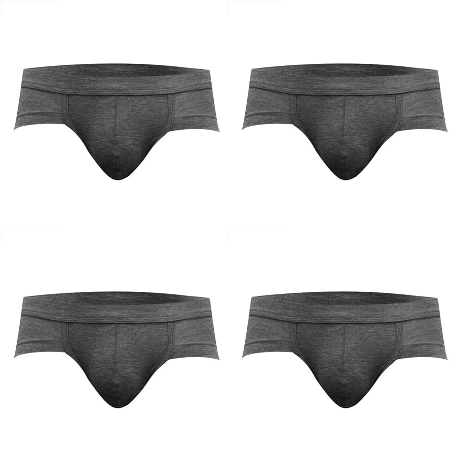 4 Pack Modal Soft Breathable Support Pouch Underwear