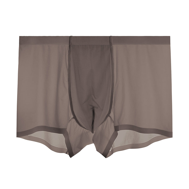 Men's Ultra-thin Soft Ice Silk Trunks
