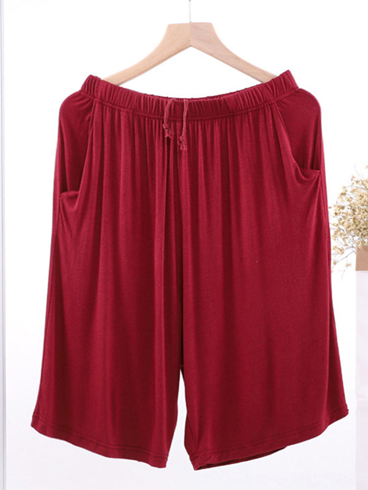 Men's Sleep Shorts Loose Lounge Shorts