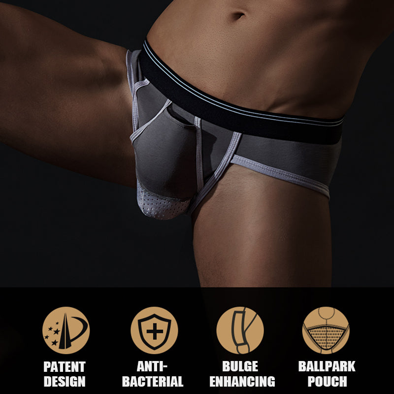 Ball Upward Separate Pouches Men's Briefs