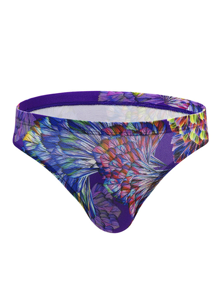 3 Pack Men's Printing U Convex Pouch Pouch Briefs