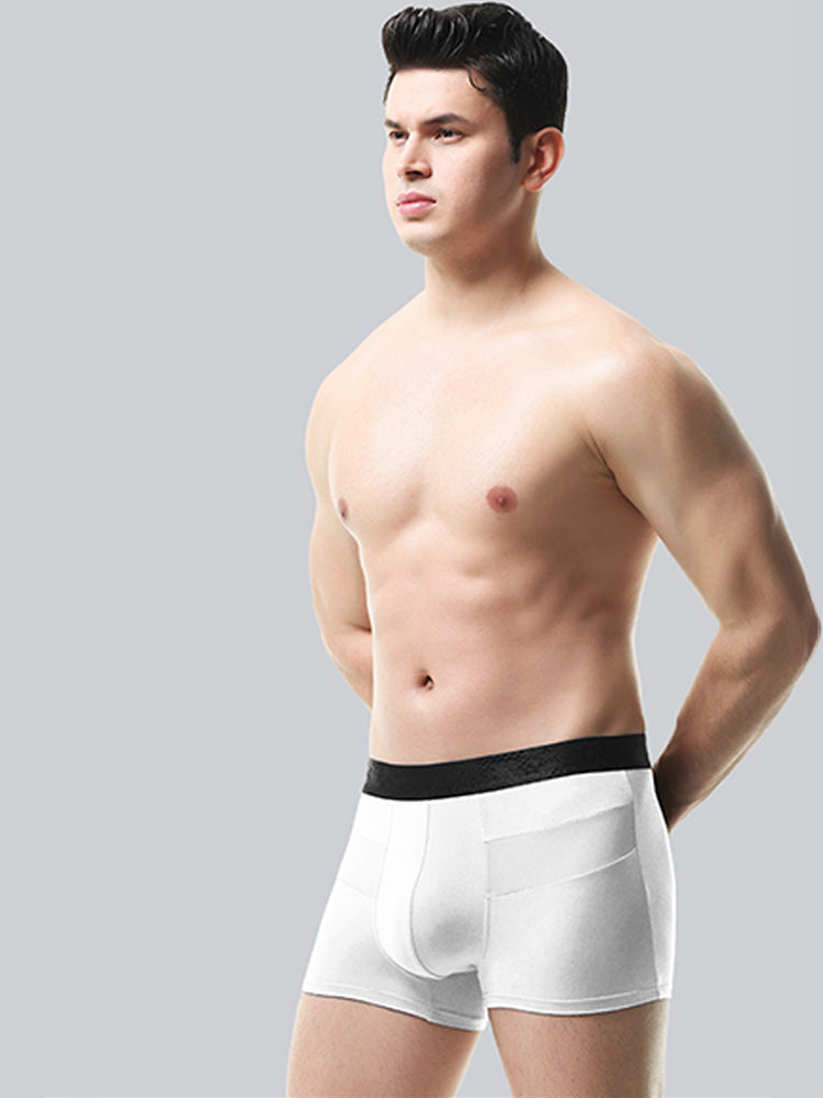 3 Pack Men’s Breathable Splicing Mesh Trunks