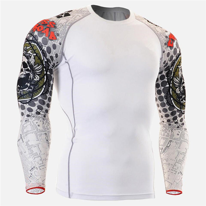 Mens Breathable Sport Long Sleeve T-Shirt