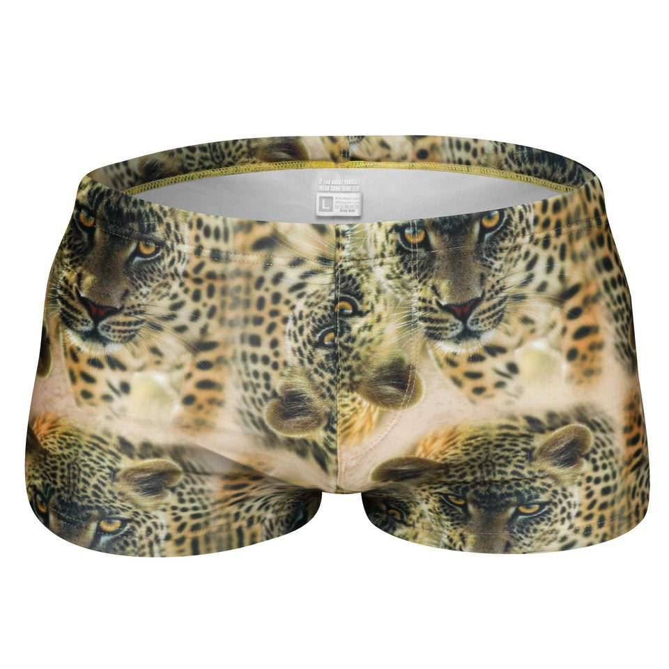 Mens Printed Quick Drying Surf  Stretch Swim Trunks
