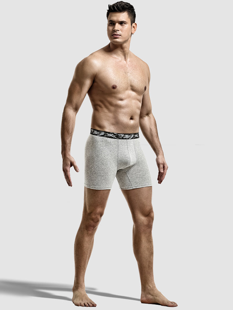 2 Pack Men’s U Convex Large Support Pouch Boxers Briefs