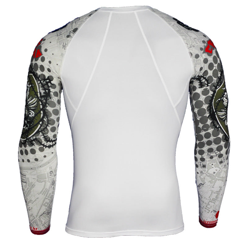 Mens Breathable Sport Long Sleeve T-Shirt