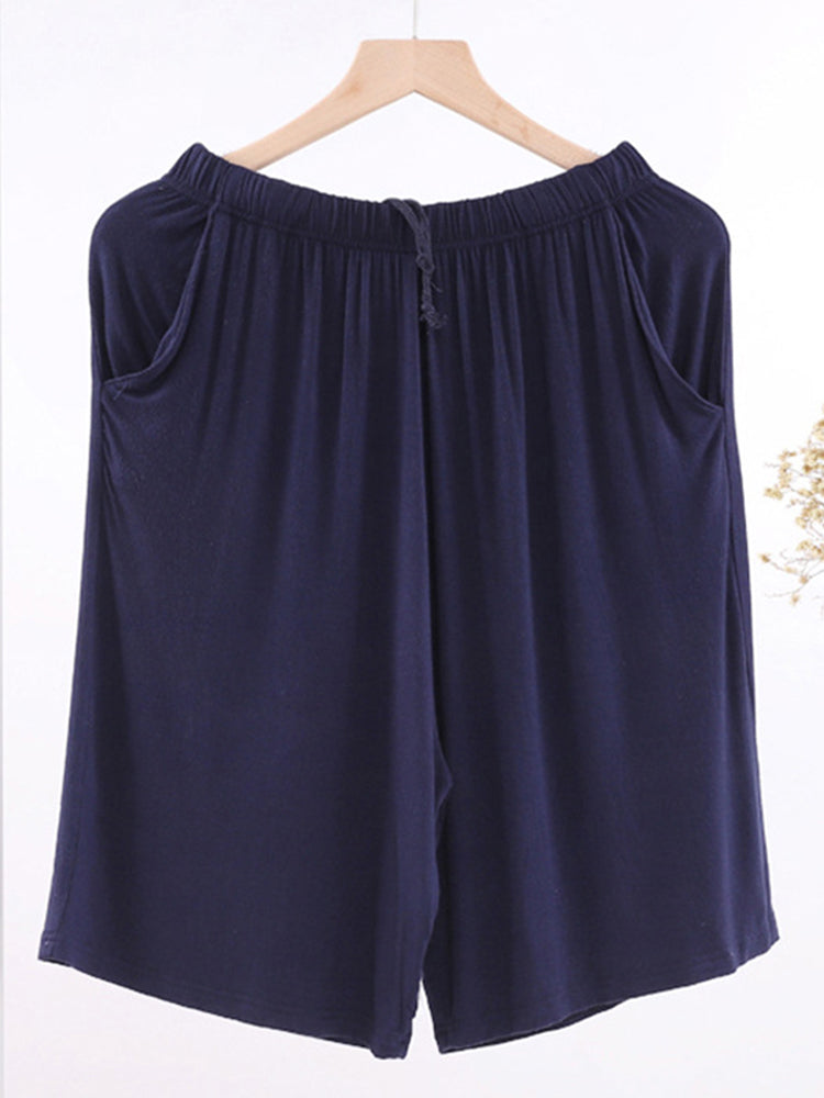 Men's Sleep Shorts Loose Lounge Shorts