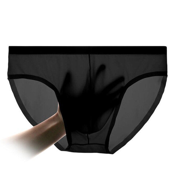 Casual Breathable Ice Silk Breathable Seamless Briefs