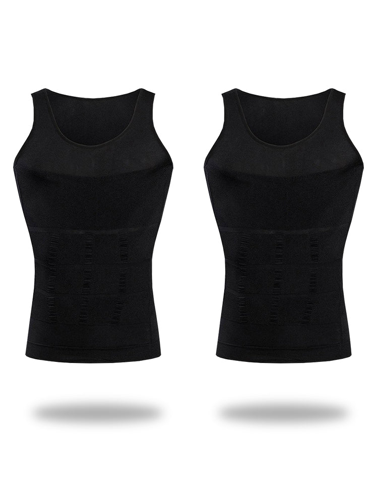 2 Pack Men Body Slimming Tummy Shaper
