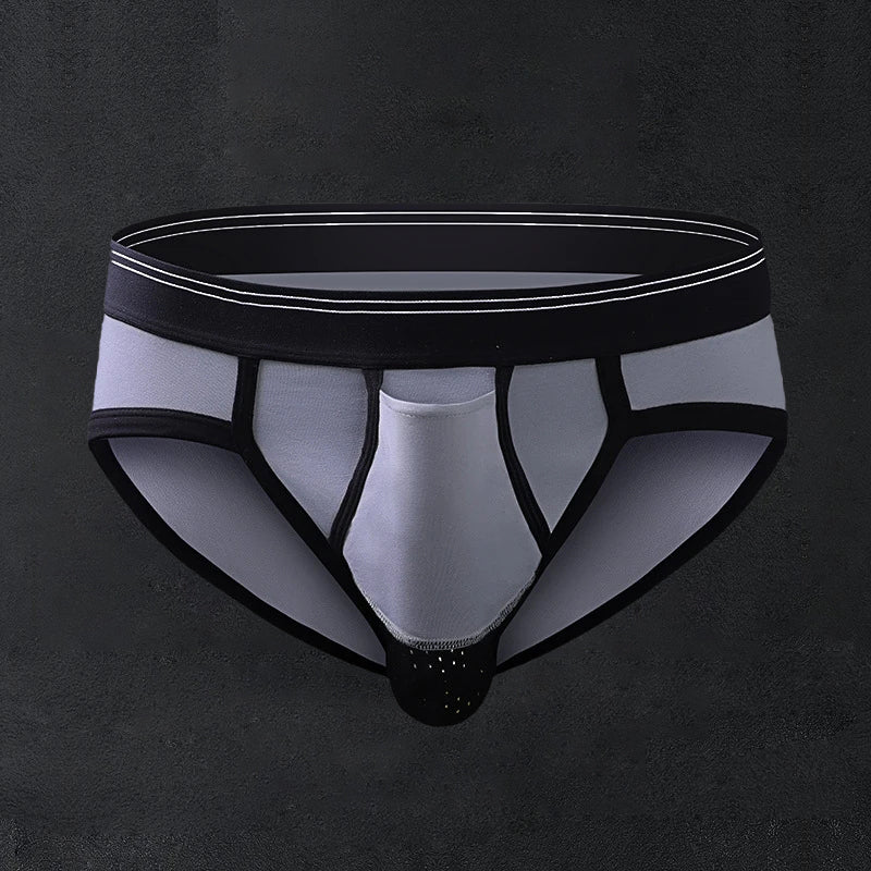 Ball Upward Separate Pouches Men's Briefs