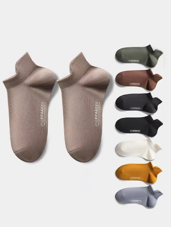 10 Pack Men's Performance Cotton Ankle Socks