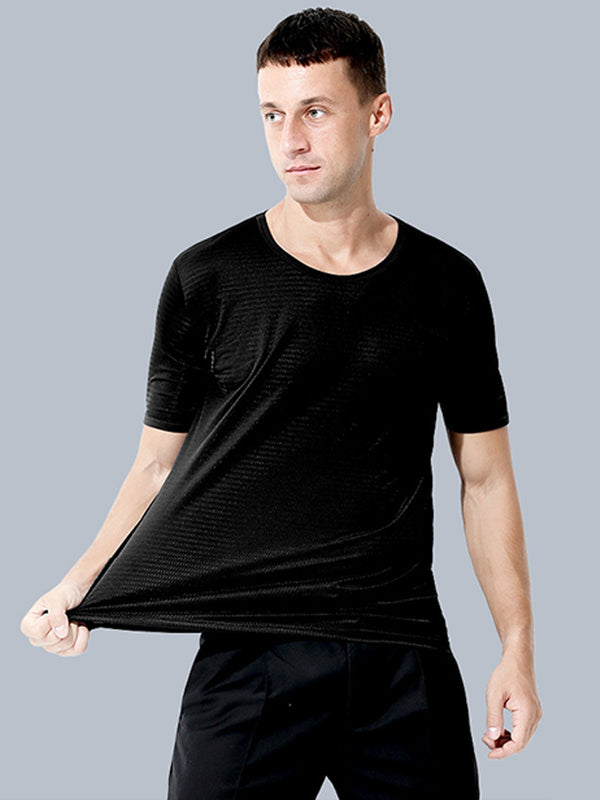 Quick-drying Ice Silk Seamless Breathable Sport T-shirt