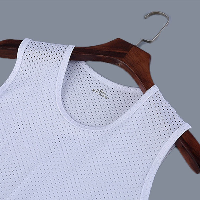 Mens Mesh Sports  Quick-drying Tanks