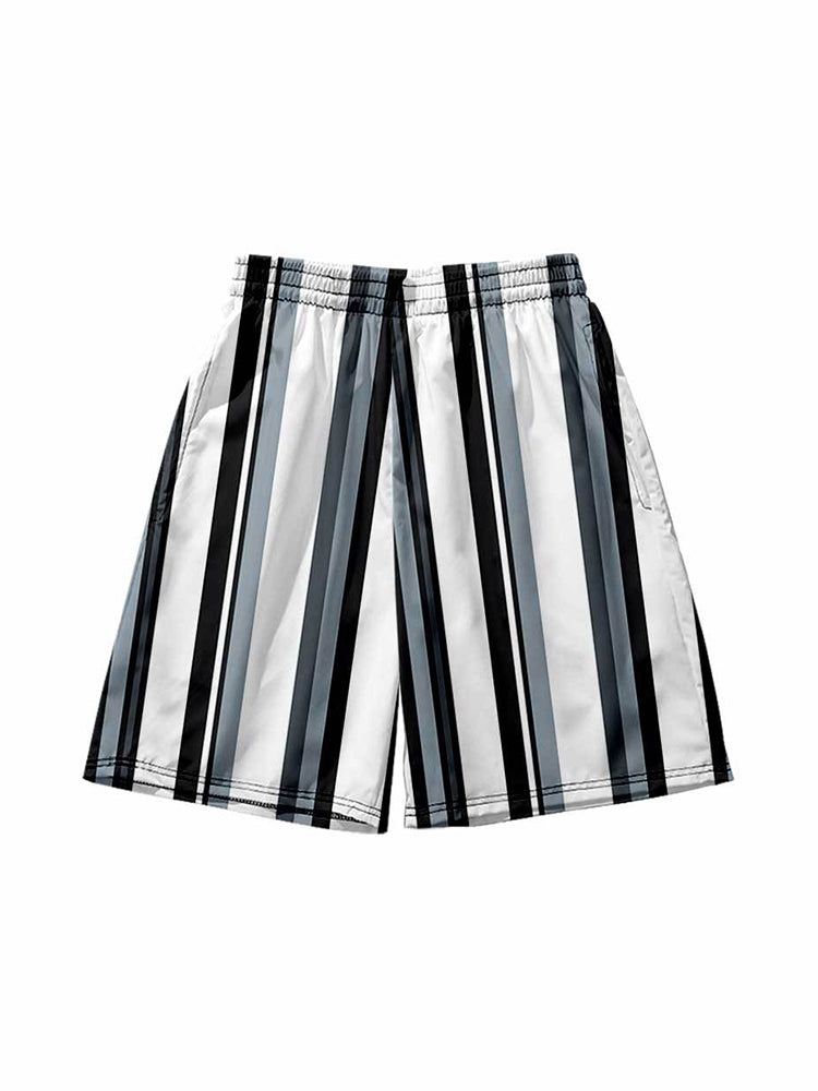 Mens Classic Loose Holiday Beach Board Shorts