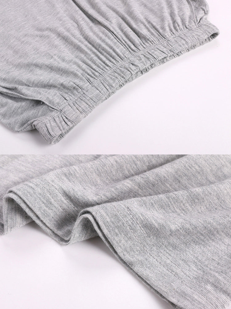 Men's Sleep Shorts Loose Lounge Shorts
