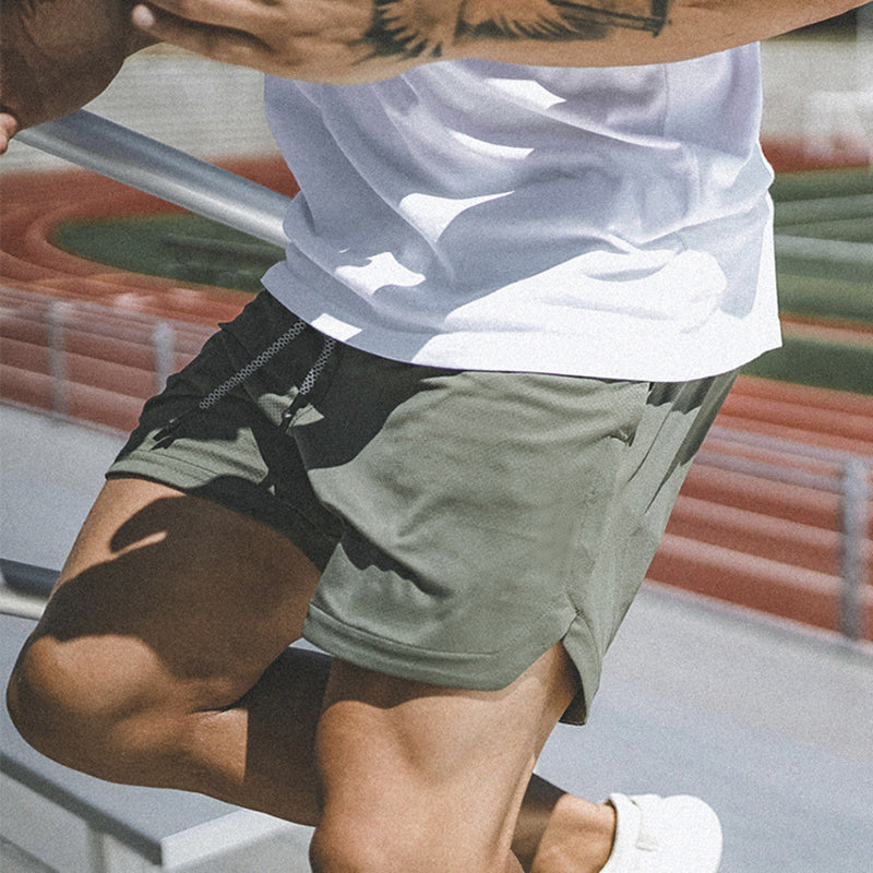 Mesh Quick-drying Sports Short With Phone Pocket