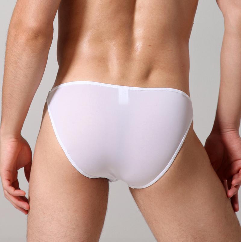 2-Pack Men's Ultra-thin Ice Silk Briefs