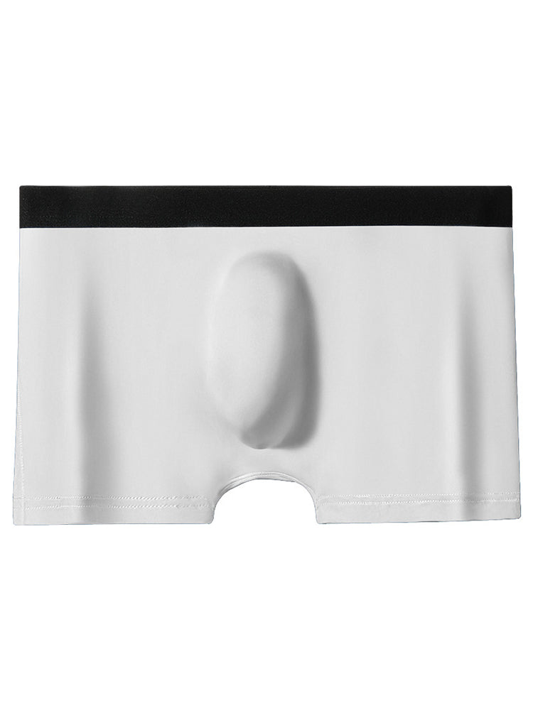 7 Pack Ball Support Ice Silk Seamless Men's Trunks