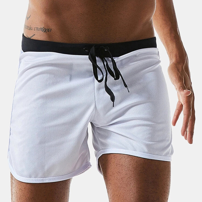Mens Mesh Swim Trunks Arrow Pants